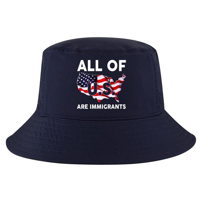 All Of Us Are Immigrants Cool Comfort Performance Bucket Hat