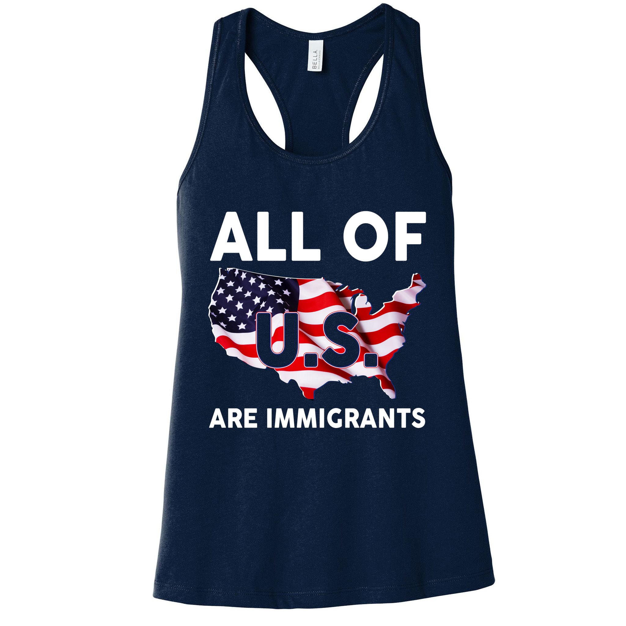 All Of Us Are Immigrants Womens Tank Top