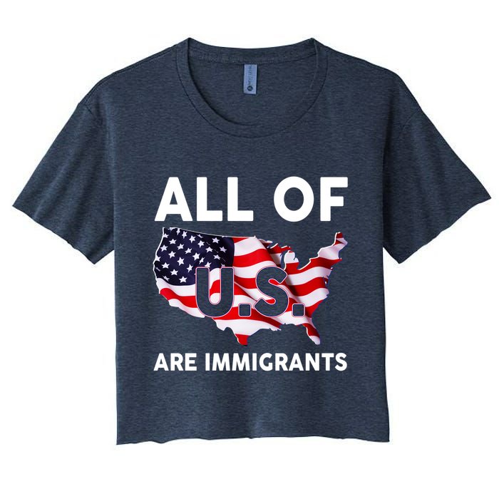 All Of Us Are Immigrants Crop Top
