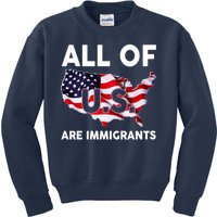 All Of Us Are Immigrants Kids Sweatshirt