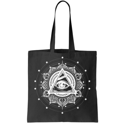 All Seeing Eye Hypnosis Psychic Tote Bag