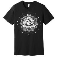 All Seeing Eye Hypnosis Psychic Premium T-Shirt