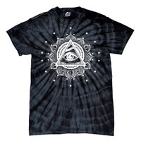 All Seeing Eye Hypnosis Psychic Tie-Dye T-Shirt