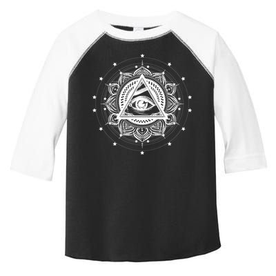 All Seeing Eye Hypnosis Psychic Toddler Fine Jersey T-Shirt