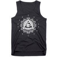 All Seeing Eye Hypnosis Psychic Tank Top