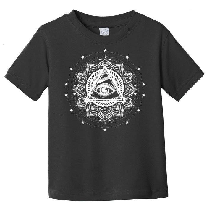 All Seeing Eye Hypnosis Psychic Toddler T-Shirt