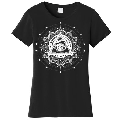 All Seeing Eye Hypnosis Psychic Women's T-Shirt