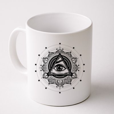 All Seeing Eye Hypnosis Psychic Coffee Mug