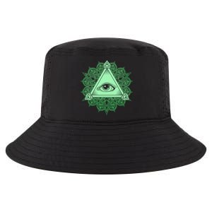 All Seeing Pyramid Eye Cool Comfort Performance Bucket Hat