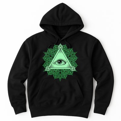 All Seeing Pyramid Eye Hoodie