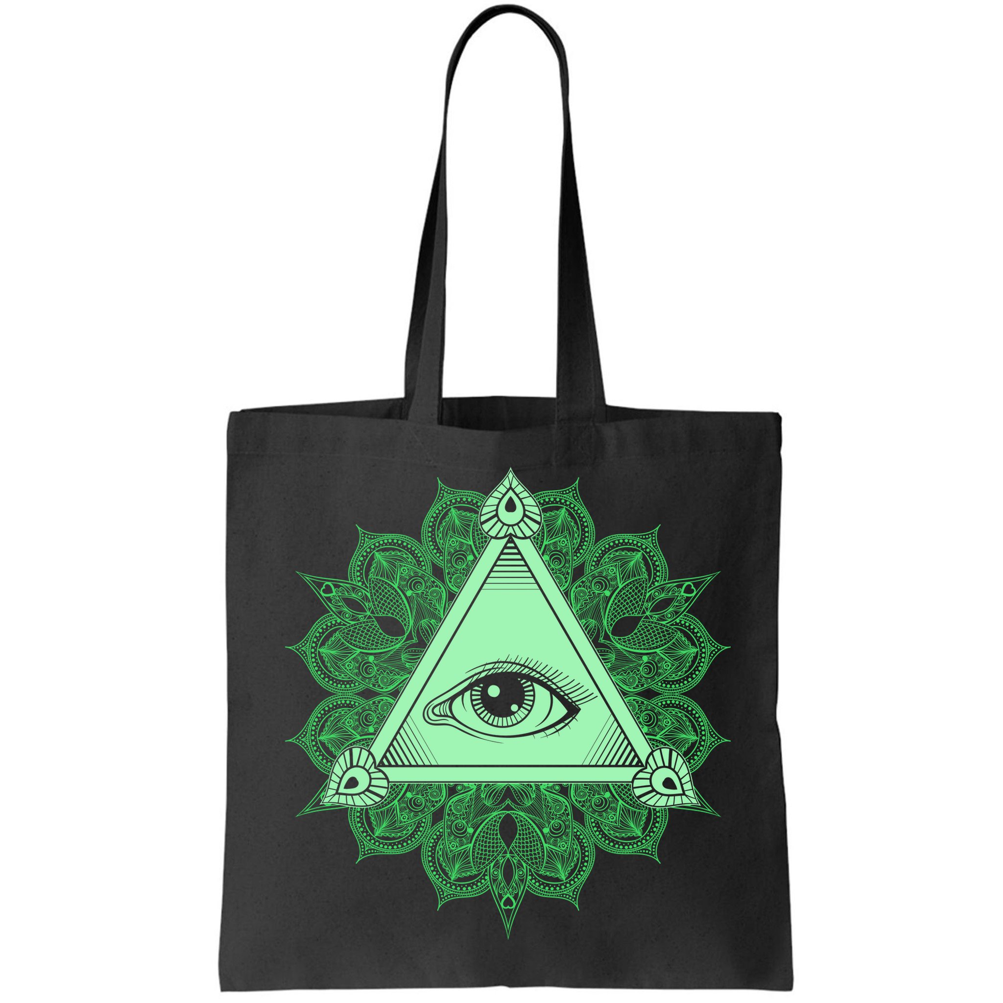 All Seeing Pyramid Eye Bag