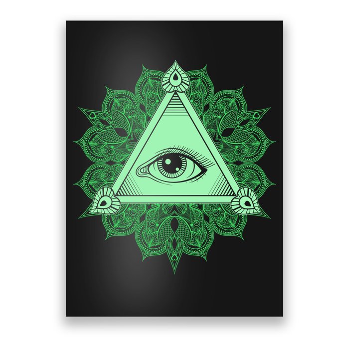 All Seeing Pyramid Eye Poster