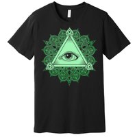 All Seeing Pyramid Eye Premium T-Shirt