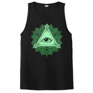 All Seeing Pyramid Eye PosiCharge Competitor Tank