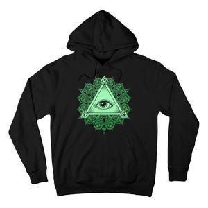 All Seeing Pyramid Eye Tall Hoodie