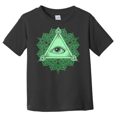 All Seeing Pyramid Eye Toddler T-Shirt