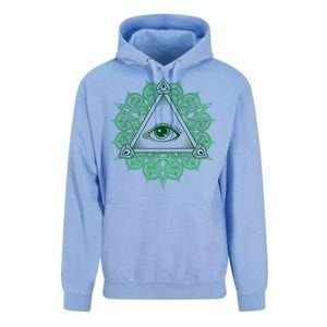 All Seeing Pyramid Eye Unisex Surf Hoodie