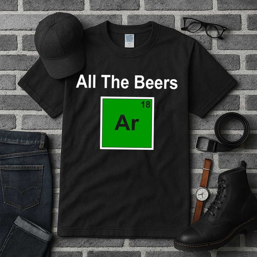 All The Beer ARGON Tall T-Shirt