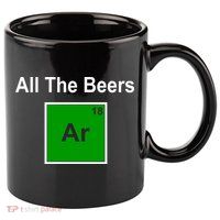 All The Beer ARGON 11oz C Handle Ceramic Mug
