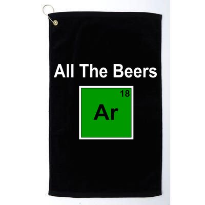 All The Beer ARGON Golf Towel