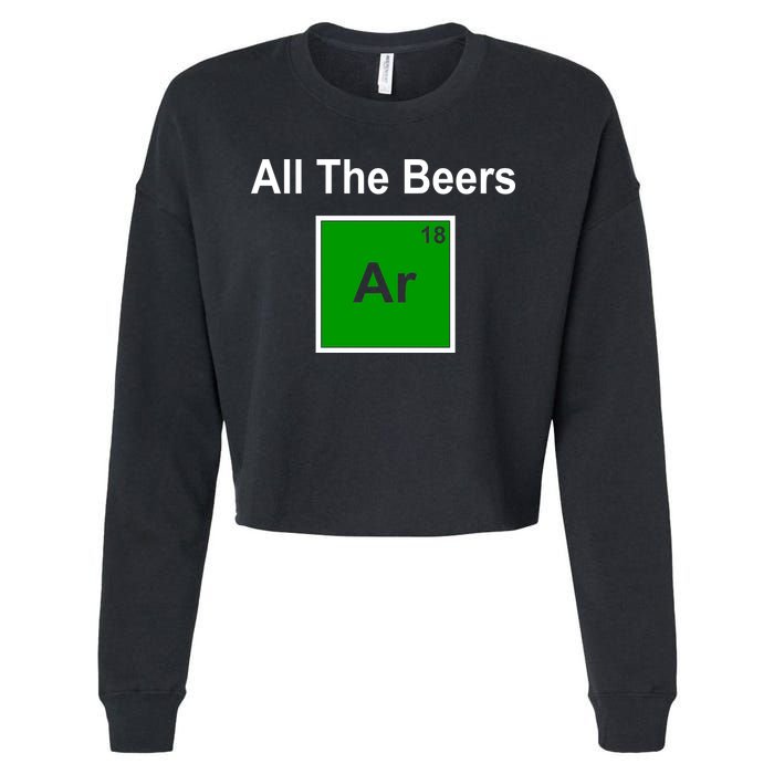 All The Beer ARGON Cropped Pullover Crew