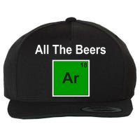 All The Beer ARGON Wool Snapback Cap