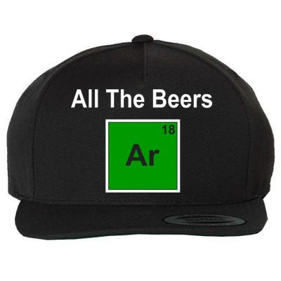 All The Beer ARGON Wool Snapback Cap