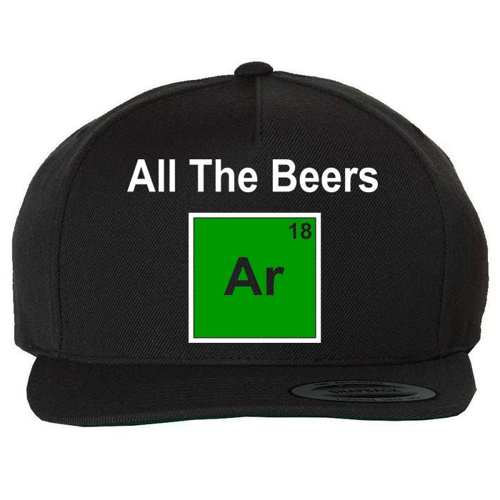All The Beer ARGON Wool Snapback Cap