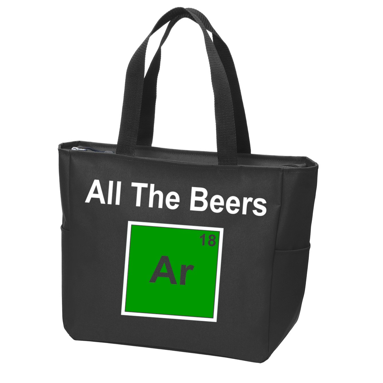 All The Beer ARGON Zip Tote Bag