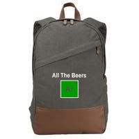 All The Beer ARGON Cotton Canvas Backpack