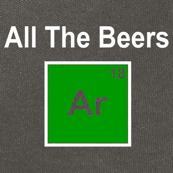 All The Beer ARGON Cotton Canvas Backpack