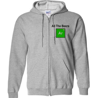 All The Beer ARGON Full Zip Hoodie