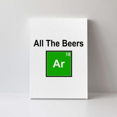 All The Beer ARGON Canvas