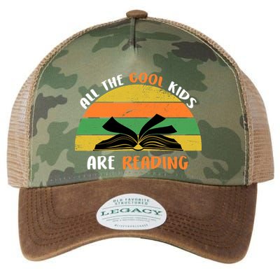 All The Cool Kids Are Reading Legacy Tie Dye Trucker Hat