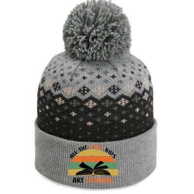 All The Cool Kids Are Reading The Baniff Cuffed Pom Beanie