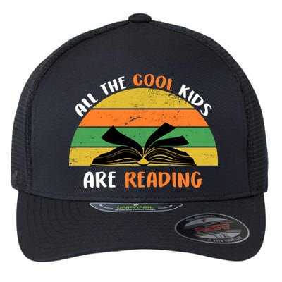 All The Cool Kids Are Reading Flexfit Unipanel Trucker Cap