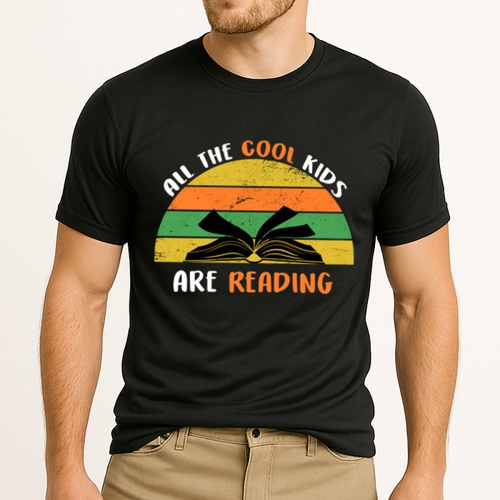 All The Cool Kids Are Reading Cooling Performance Crew T-Shirt