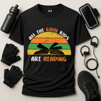 All The Cool Kids Are Reading Cooling Performance Crew T-Shirt