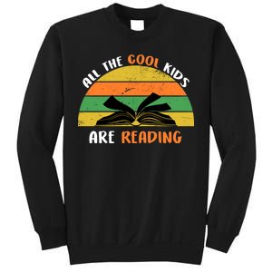 All The Cool Kids Are Reading Sweatshirt