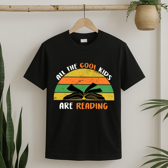 All The Cool Kids Are Reading T-Shirt