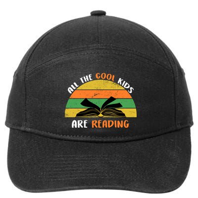 All The Cool Kids Are Reading 7-Panel Snapback Hat