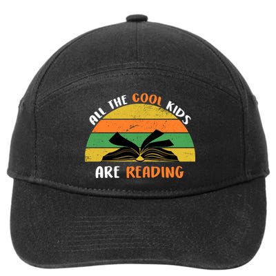 All The Cool Kids Are Reading 7-Panel Snapback Hat