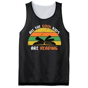 All The Cool Kids Are Reading Mesh Reversible Basketball Jersey Tank