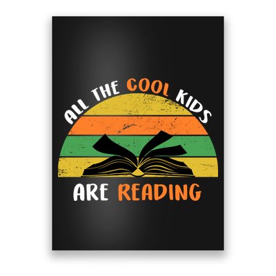 All The Cool Kids Are Reading Poster