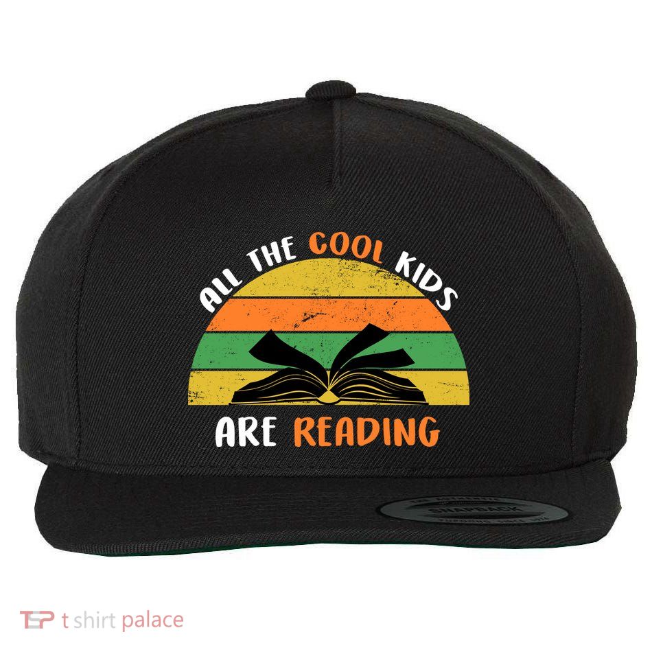 All The Cool Kids Are Reading Wool Snapback Cap