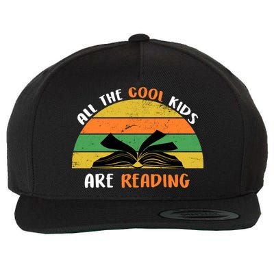 All The Cool Kids Are Reading Wool Snapback Cap