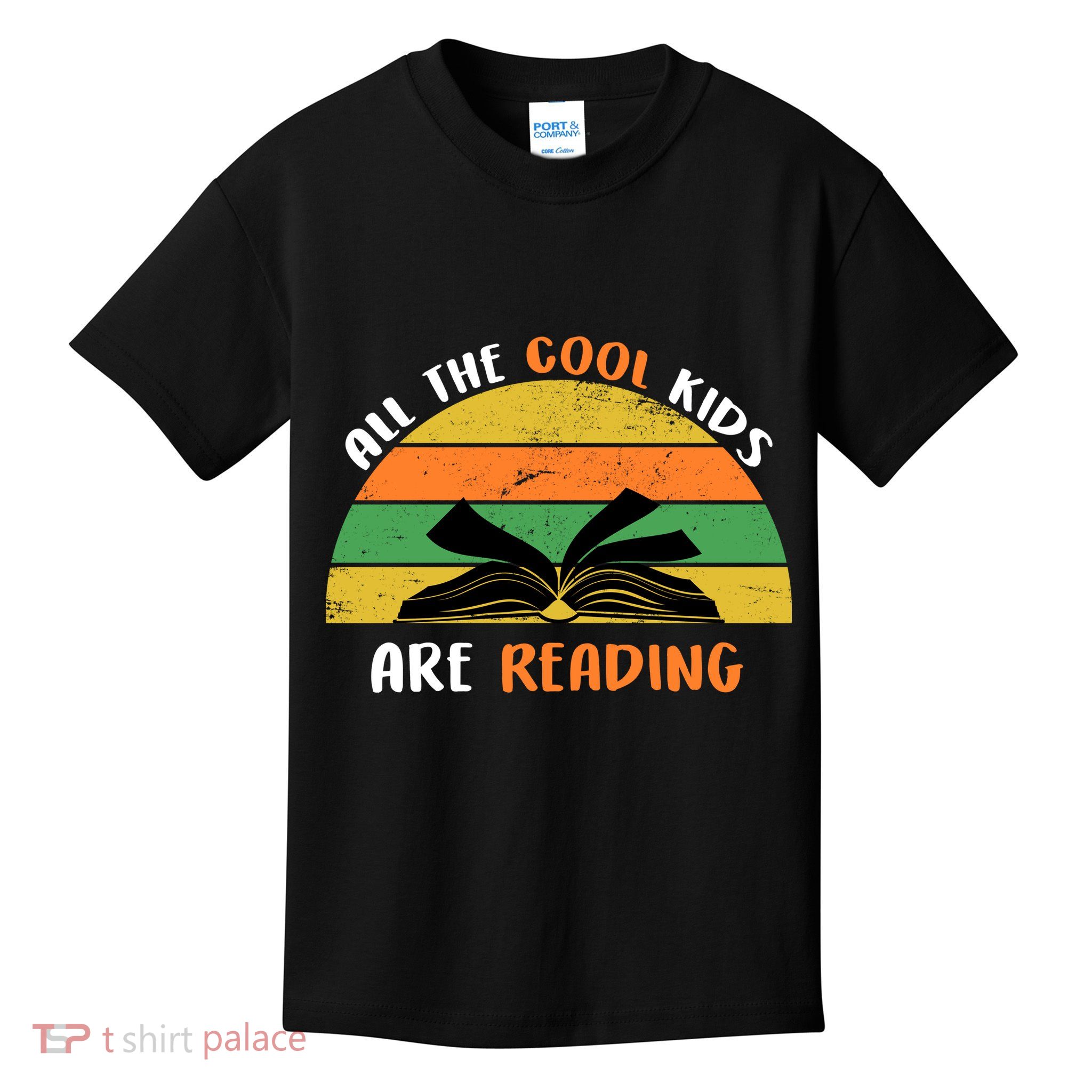 All The Cool Kids Are Reading Kids T-Shirt