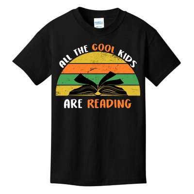 All The Cool Kids Are Reading Kids T-Shirt