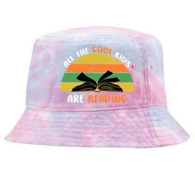 All The Cool Kids Are Reading Tie-Dyed Bucket Hat