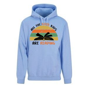 All The Cool Kids Are Reading Unisex Surf Hoodie